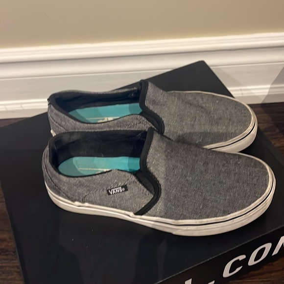 Vans slip on canvas sneakers shoes - Picture 3 of 8